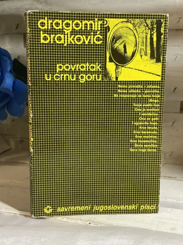 Povratak u Crnu Goru — Dragomir Brajković, polovna knjiga
