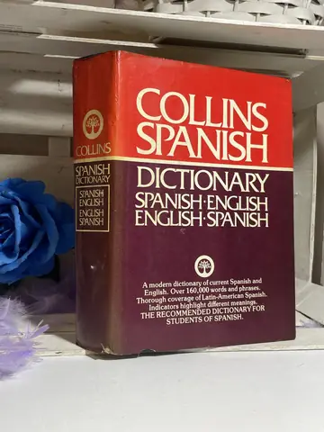 Collins Spanish–English and English–Spanish, polovna knjiga