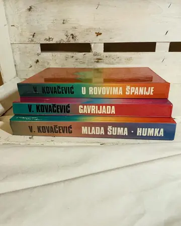 Veljko Kovačević 1–3 — komplet — Veljko Kovačević, polovna knjiga