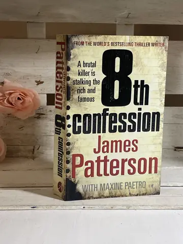 8th Confession — James Patterson, polovna knjiga