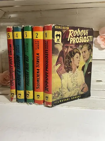 Filmovani romani 1–5 — komplet, polovna knjiga