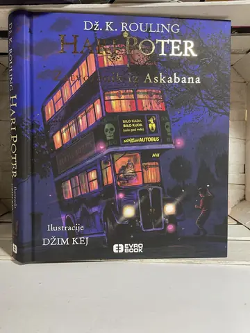 Hari Poter i zatvorenik iz Askabana — ilustrovano izdanje — Dž. K. Rouling, polovna knjiga
