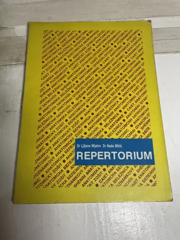 Repertorium — Ljiljana Mijatov, polovna knjiga