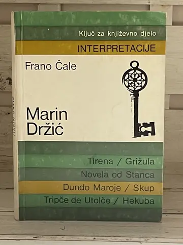 Marin Držić — interpretacije — Frano Čale, polovna knjiga