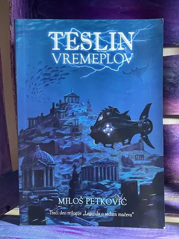 Teslin vremeplov — Miloš Petković, polovna knjiga