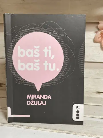 Baš ti, baš tu — Miranda Džulaj, polovna knjiga