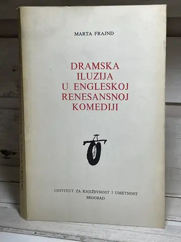 Dramska iluzija u engleskoj renesansnoj komediji, polovna knjiga