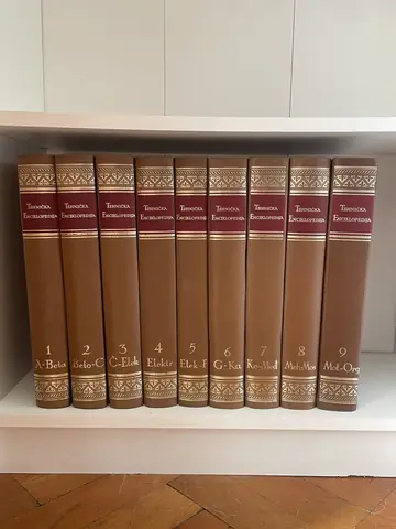 Tehnička enciklopedija 1–9, polovna knjiga