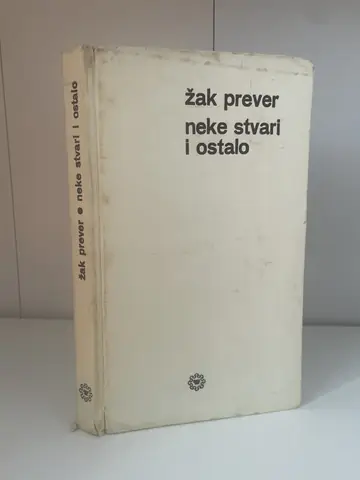 Neke stvari i ostalo — Žak Prever, polovna knjiga
