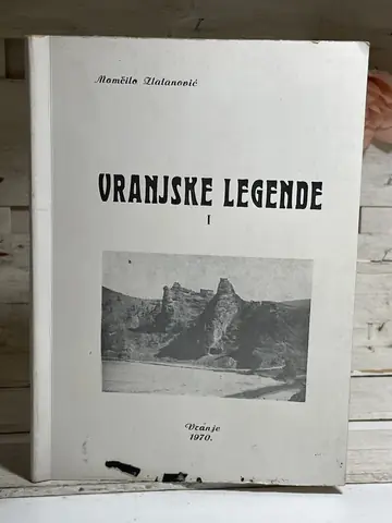 Vranjske legende — Momčilo Zlatanović, polovna knjiga