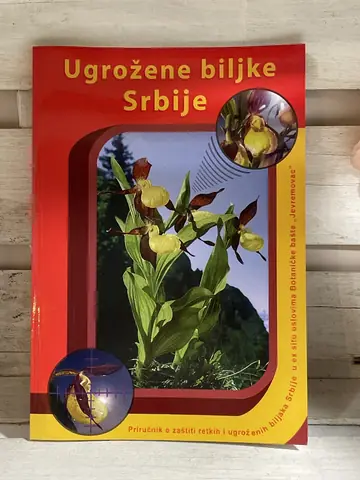 Ugrožene biljke Srbije, polovna knjiga