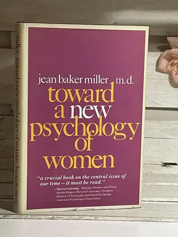 Toward a New Psychology of Women — Jean Baker Miller, polovna knjiga