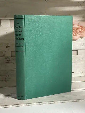 A Popular Dictionary of Buddhism — Christmas Humphreys, polovna knjiga