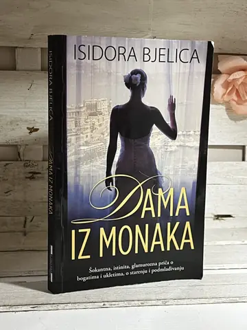 Dama iz Monaka — Isidora Bjelica, polovna knjiga