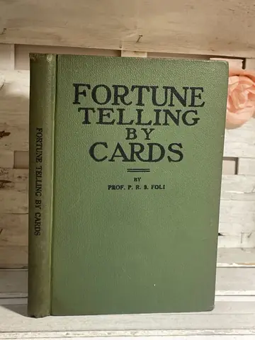 Fortune Telling with Cards — P. Foli, polovna knjiga