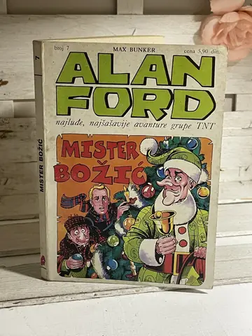 Alan Ford: Mister Božić, broj 7, polovna knjiga