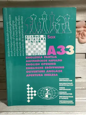 Engleska partija A33 — Đula Saks, polovna knjiga