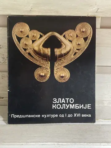 Zlato Kolumbije — predšpanska kultura do XVI veka, polovna knjiga
