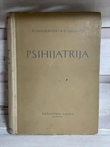 Psihijatrija — Henderson i Gillespie, polovna knjiga