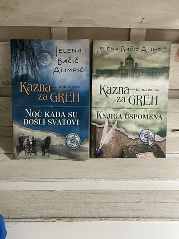 Kazna za greh I–II — Jelena Bačić Alimpić, polovna knjiga