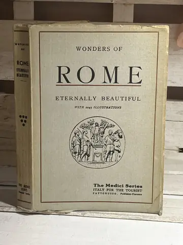 Wonders of Rome, polovna knjiga