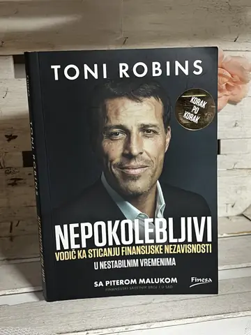 Nepokolebljivi — Toni Robins, polovna knjiga