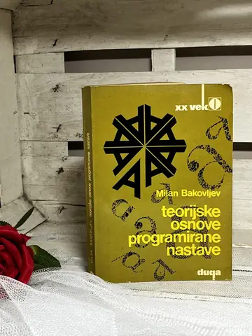 Teorijske osnove programirane nastave — M. Bakovljev, polovna knjiga