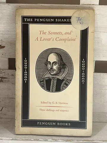 The Sonnets and A Lover's Complaint — Vilijam Šekspir, polovna knjiga