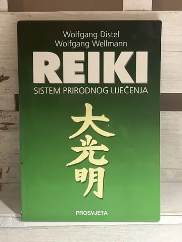 Reiki — sistem prirodnog lečenja — Distel i Velman, polovna knjiga