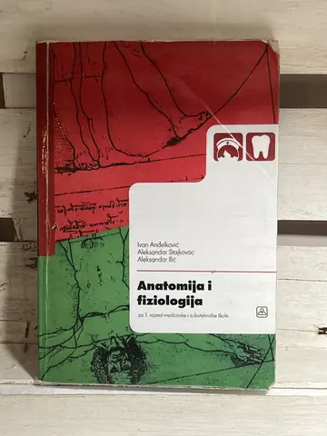 Anatomija i fiziologija za I razred medicinske škole, polovna knjiga