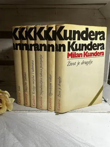 Milan Kundera 1–6 — Milan Kundera, polovna knjiga