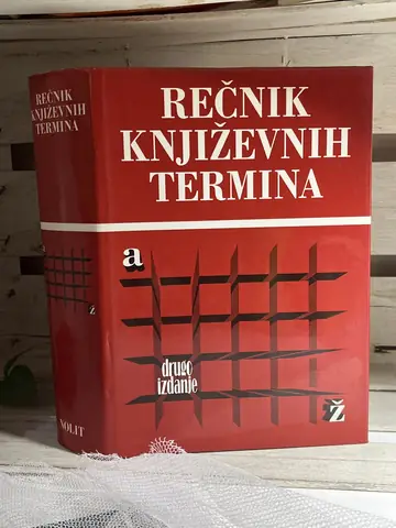 Rečnik književnih termina, polovna knjiga