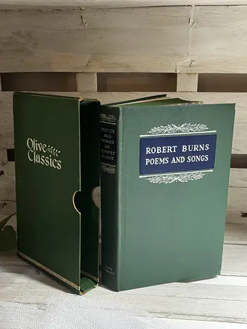 Poems and Songs — Robert Berns, polovna knjiga
