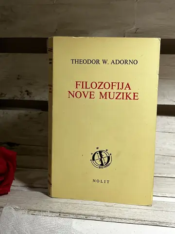 Filozofija nove muzike — Teodor Adorno, polovna knjiga