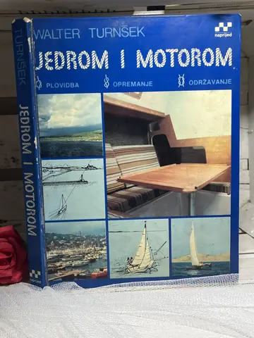 Jedrom i motorom — Valter Turnšek, polovna knjiga