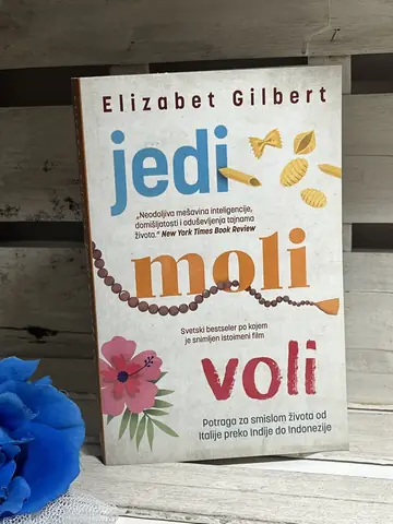 Jedi, moli, voli — Elizabet Gilbert, polovna knjiga