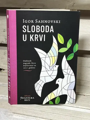 Sloboda u krvi — Igor Sahnovski, polovna knjiga