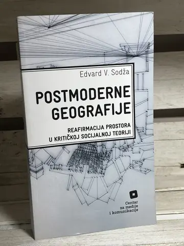 Postmoderne geografije — Edvard Sodža, polovna knjiga