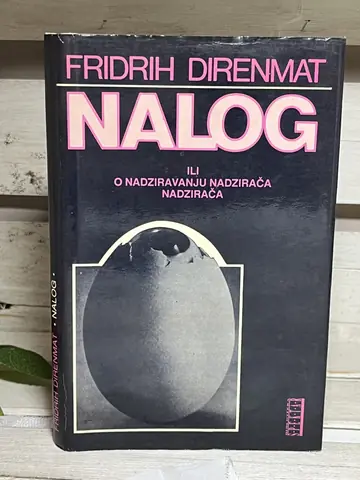 Nalog — Fridrih Direnmat, polovna knjiga