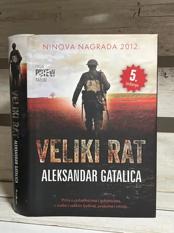 Veliki rat — Aleksandar Gatalica, polovna knjiga