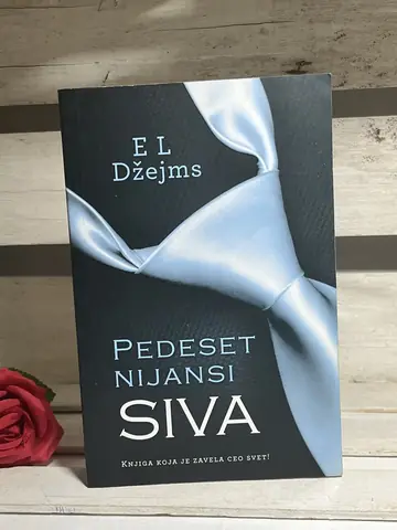 Pedeset nijansi — Siva — E. L. Džejms, polovna knjiga