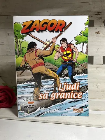 Zagor VČ 16 — Ljudi sa granice — Sergio Bonelli, polovna knjiga