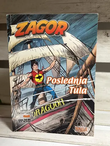 Zagor 11 — Poslednja Tula — Sergio Bonelli, polovna knjiga