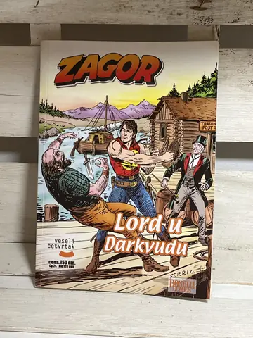 Zagor 15 — Lord u Darkvudu — Sergio Bonelli, polovna knjiga