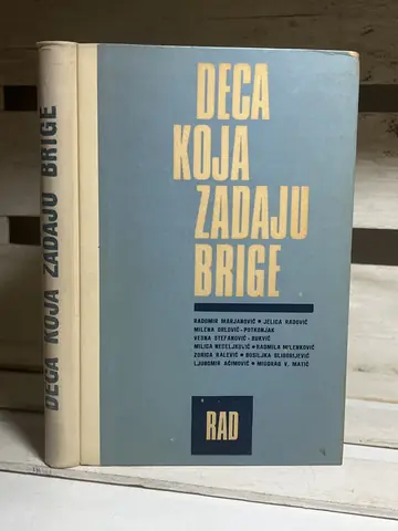 Deca koja zadaju brige — Bosiljka Gligorijević i M. Matić, polovna knjiga