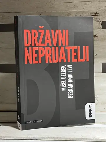 Državni neprijatelji — Mišel Uelbek i Bernar-Anri Levi, polovna knjiga