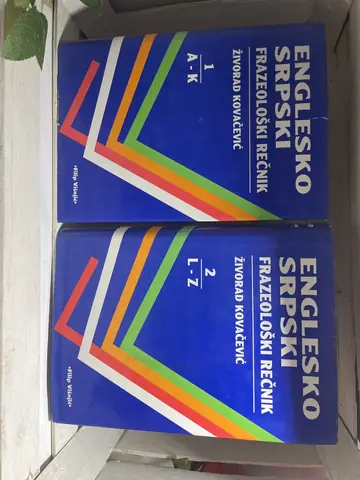 Englesko-srpski frazeološki rečnik — Živorad Kovačević, polovna knjiga