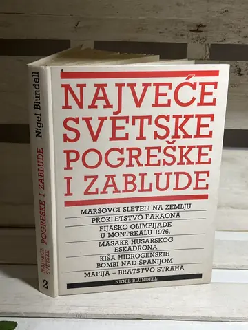 Najveće svetske pogreške i zablude — Nigel Blundell, polovna knjiga