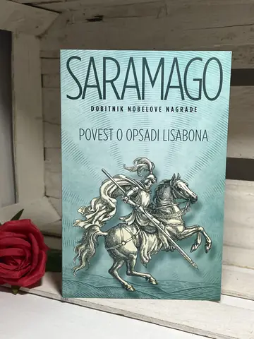 Povest o opsadi Lisabona — Žoze Saramago, polovna knjiga