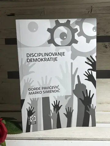 Disciplinovanje demokratije — Đorđe Pavićević i Marko Simendić, polovna knjiga